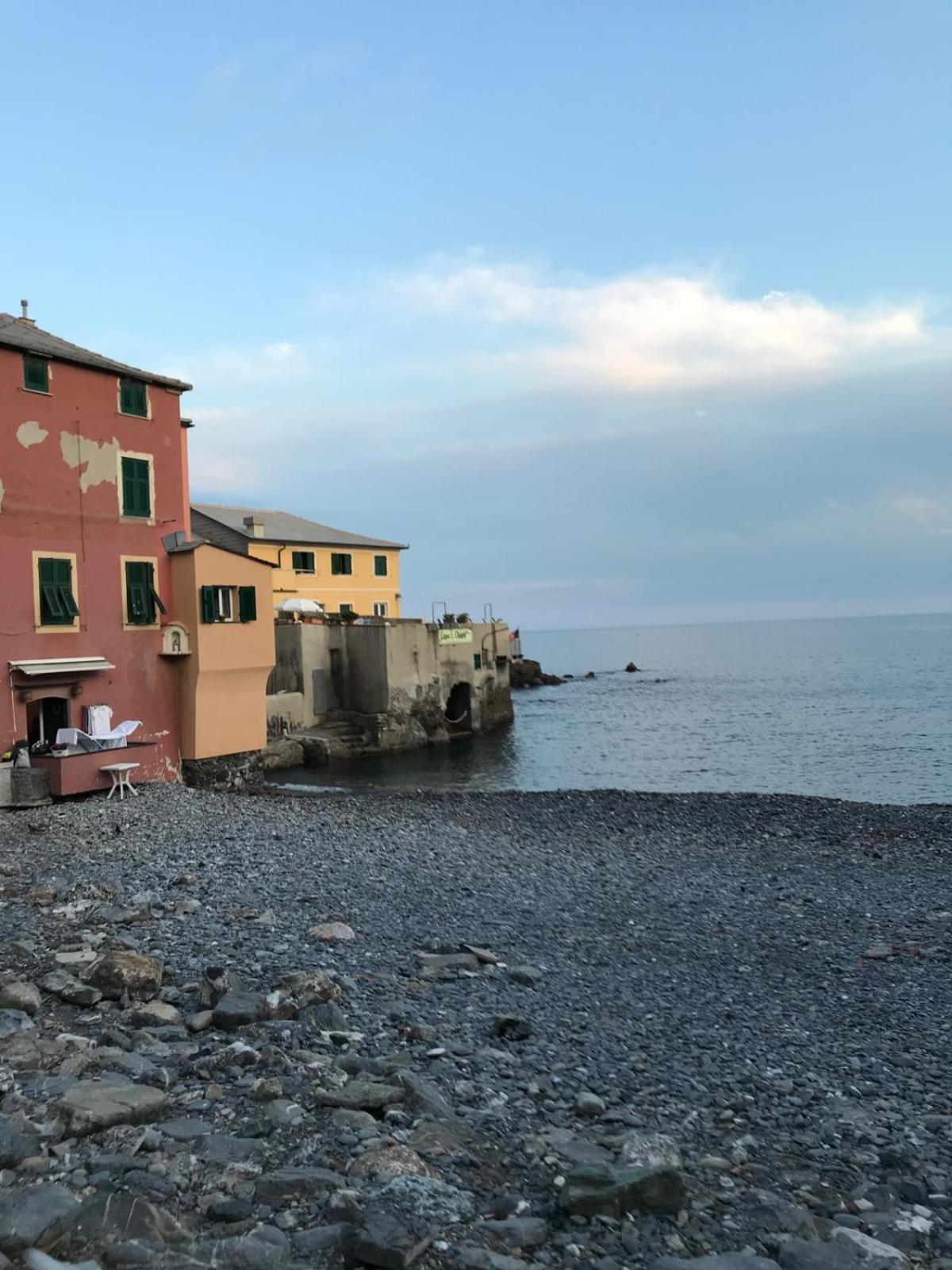 Casa Sulla Spiaggia Di Boccadasse Cenova Dış mekan fotoğraf